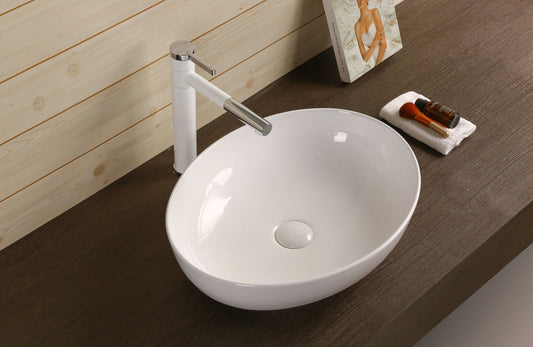 Gloss White 
Above Counter Basin 515*395*135