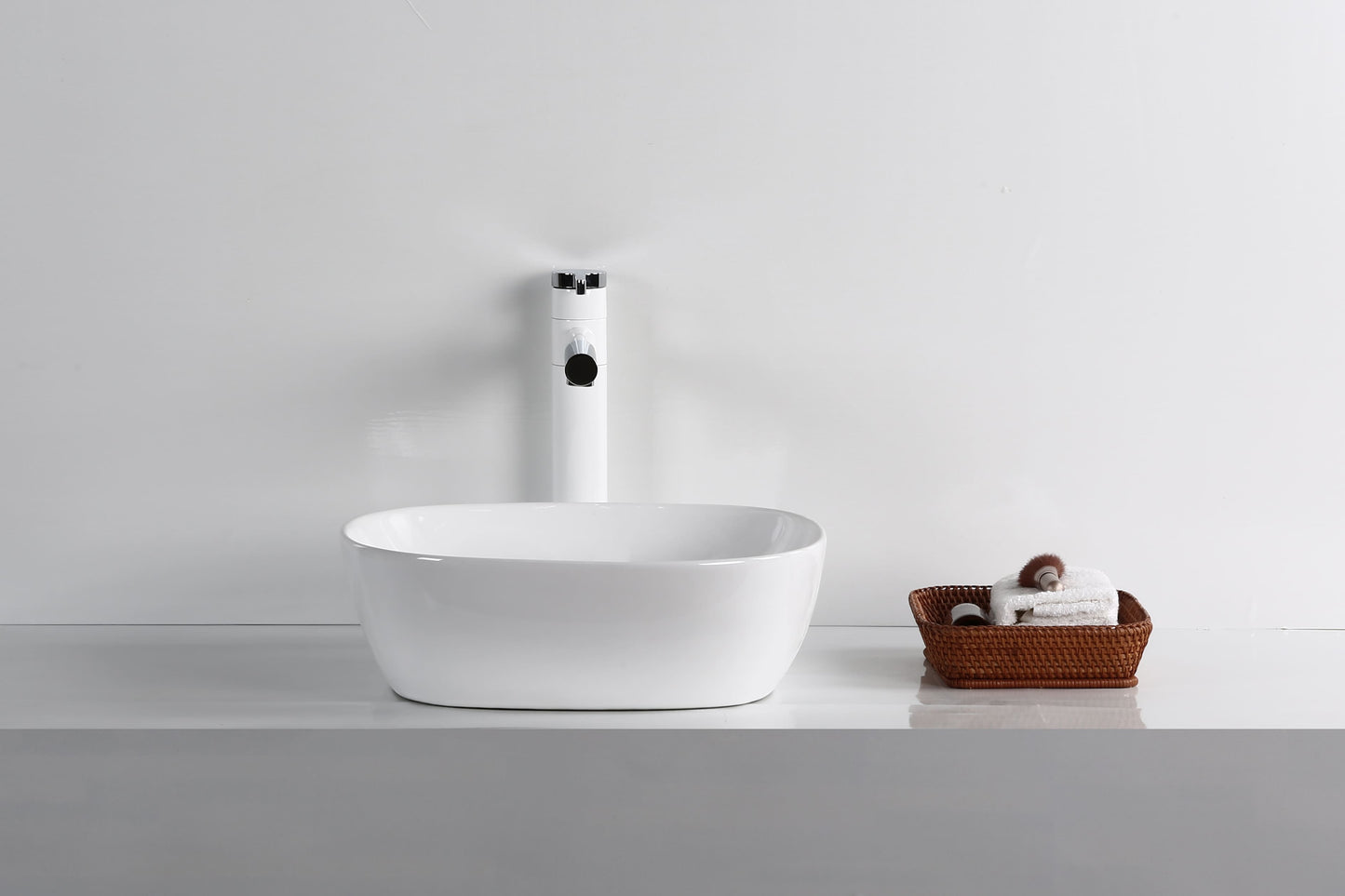 Gloss White 
Above Counter Basin 375*375*120
