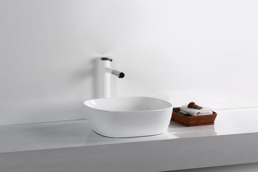 Gloss White 
Above Counter Basin 550*390*155