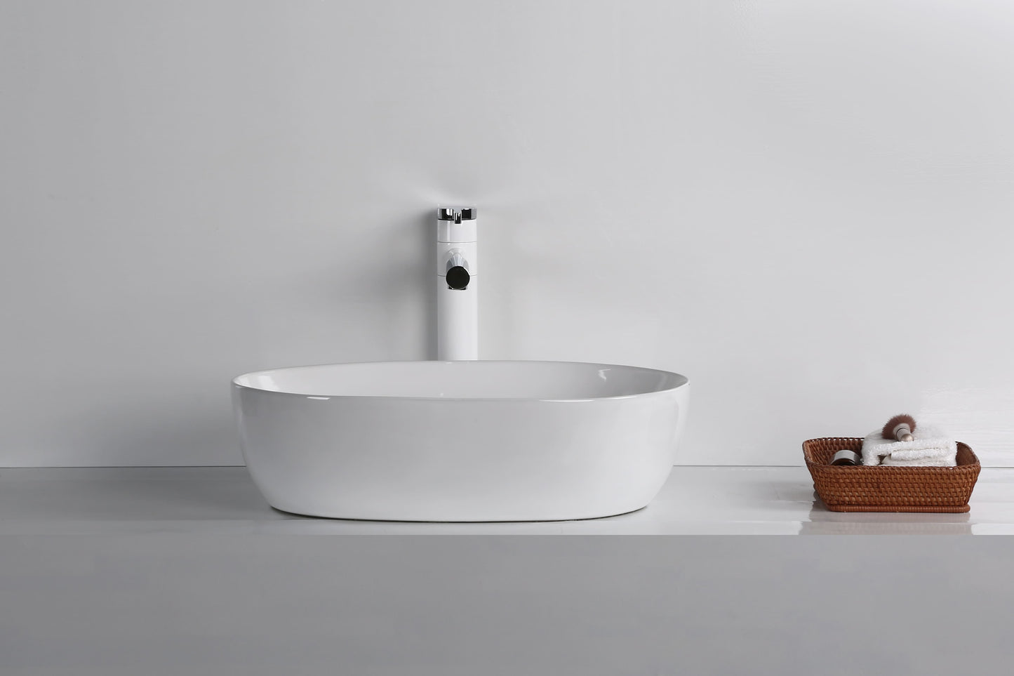 Gloss White
Above Counter Basin 490*355*135