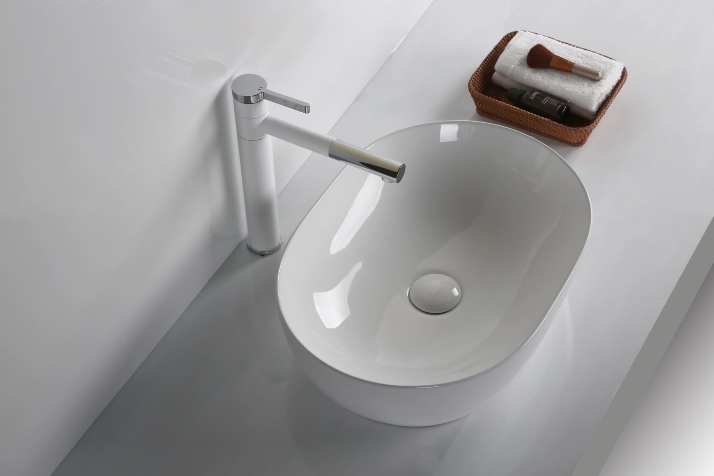 Gloss White
Above Counter Basin 490*355*135