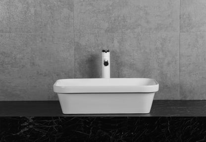 Gloss White 
Above Counter Basin 528*368*140