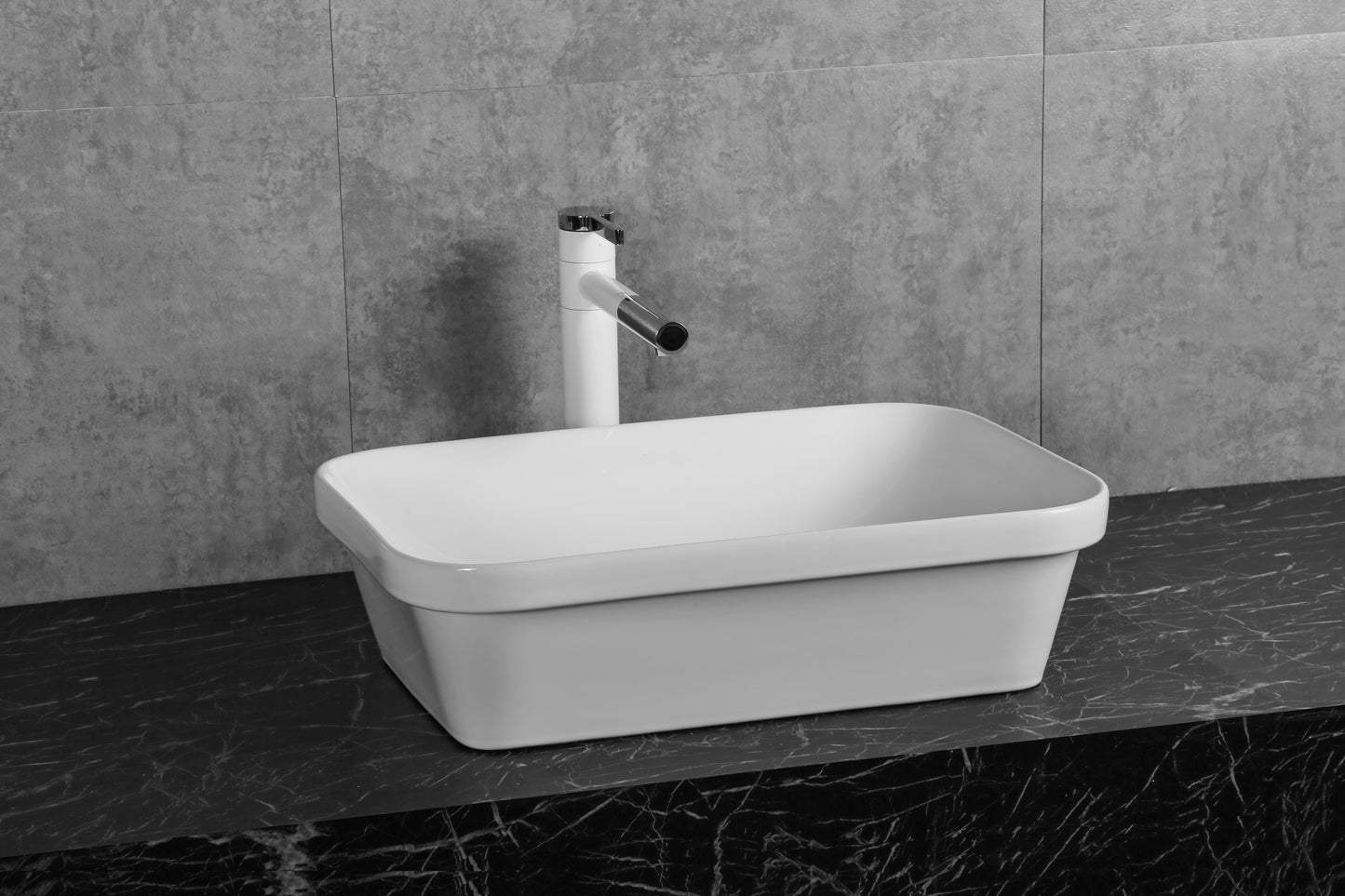 Gloss White 
Above Counter Basin 528*368*140