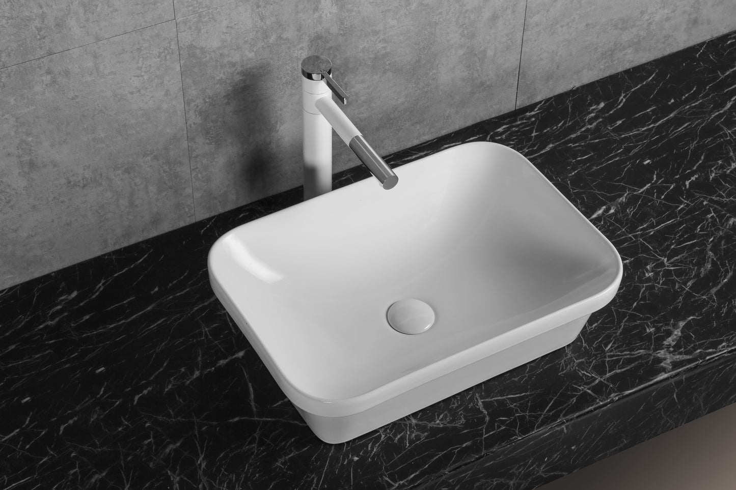 Gloss White 
Above Counter Basin 528*368*140