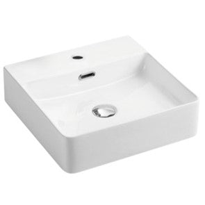 Gloss White
Above Counter  with 1 Tap Hole Basin 410*420*130