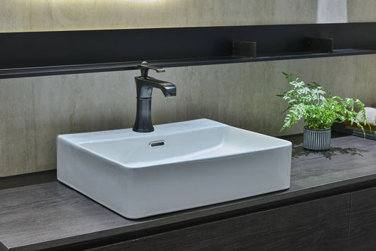 Gloss White
Above Counter  with 1 Tap Hole Basin 500*420*130