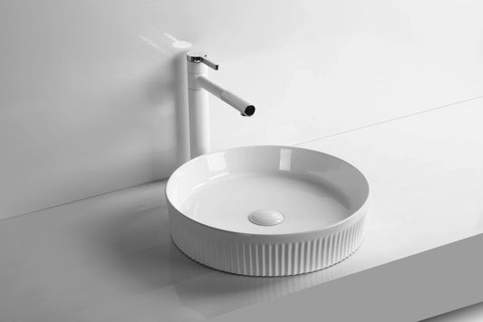 Gloss White
Above Counter Ceramic Basin 405*405*100