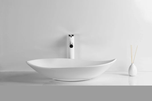 Gloss White
Above Counter Ceramic Basin 660*390*150