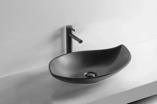 Matte Black
Above Counter Ceramic Basin 660*390*150