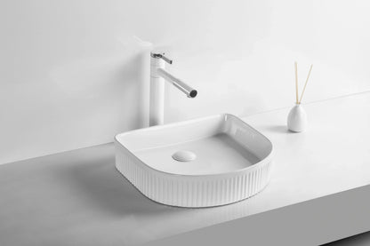 Gloss White
Above Counter Ceramic Basin 415*365*100