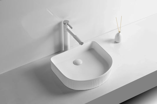 Matte White
Above Counter Ceramic Basin 415*365*100