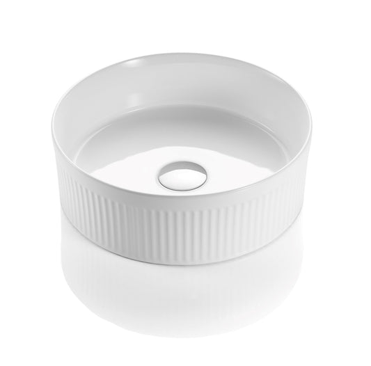 Gloss White
Above Counter Ceramic Basin 360*360*120