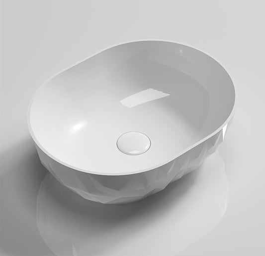 Gloss White
Above Counter Ceramic Basin 450*360*140
