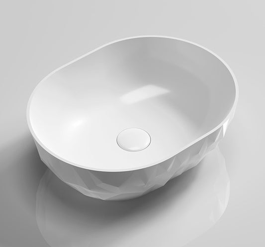 Matte White
Above Counter Ceramic Basin 450*360*140