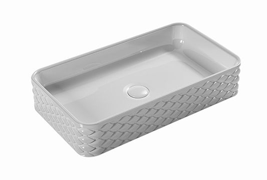 Gloss White
Above Counter Ceramic Basin 610*340*120