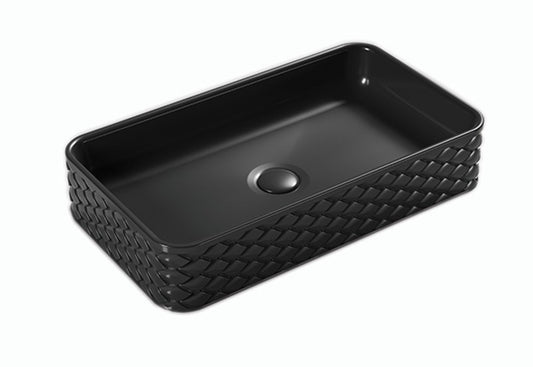 Matte Black
Above Counter Ceramic Basin 610*340*120
