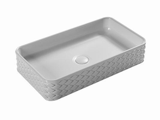 Matte White
Above Counter Ceramic Basin 610*340*120