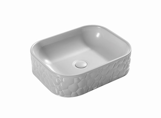 Gloss White
Above Counter Ceramic Basin 510*395*130