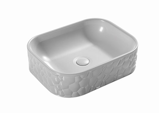 Matte White
Above Counter Ceramic Basin 510*395*130
