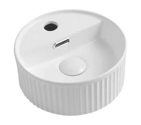 Gloss White
Above Counter Ceramic Basin 280*280*120