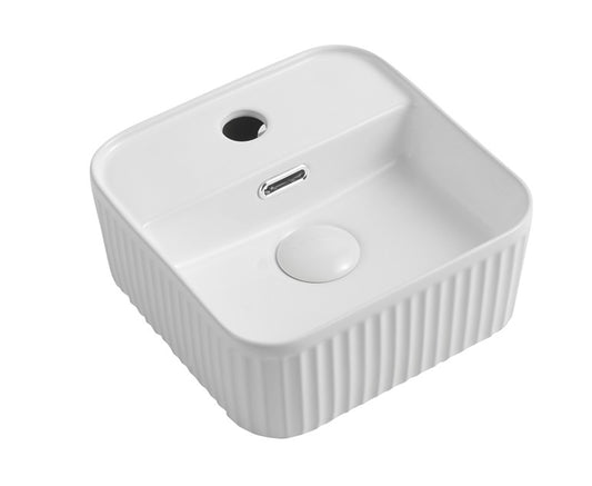 Gloss White
Above Counter Ceramic Basin 275*275*120