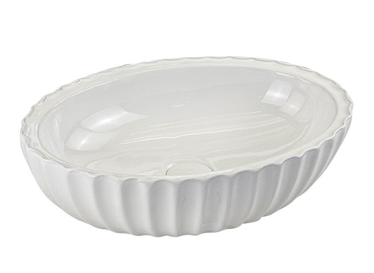 Gloss White
Above Counter Ceramic Basin 480*330*130