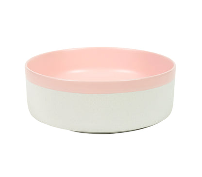 375*375*135mm Color Plus Textured Exterior Finish & Matte Pink Interior Finish Above Counter Basin