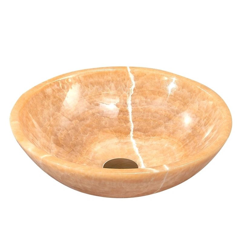 Natural Stone Onyx Basin 420*420*140