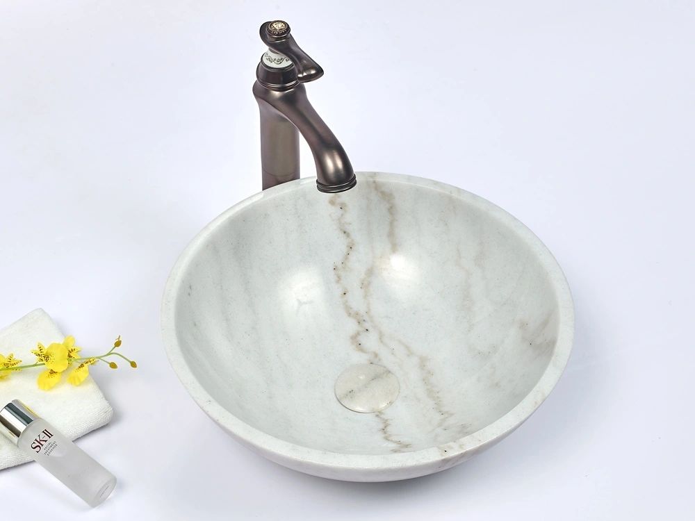 Natural Stone Marble Basin 420*420*140