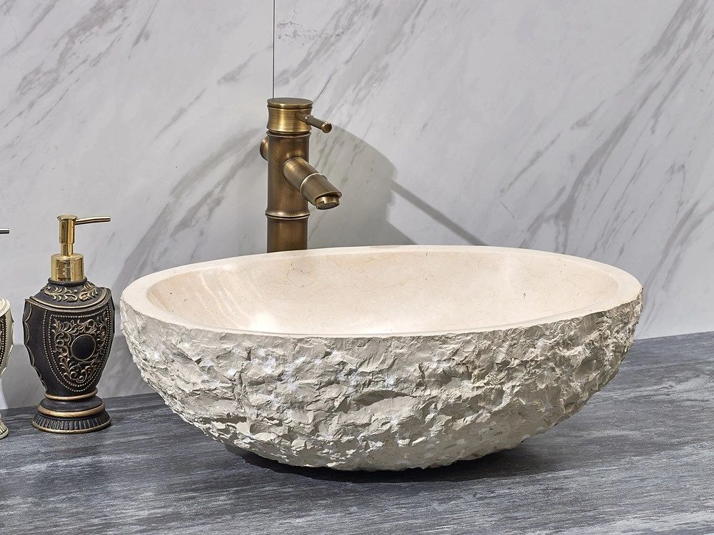 Natural Stone Marble Basin 510*360*160