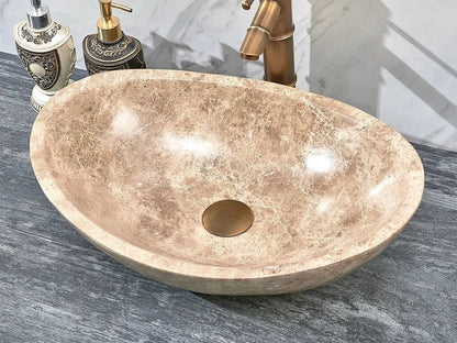 Natural Stone Marble Basin 500*350*150