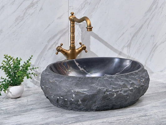 Natural Stone Marble Basin 500*400*150