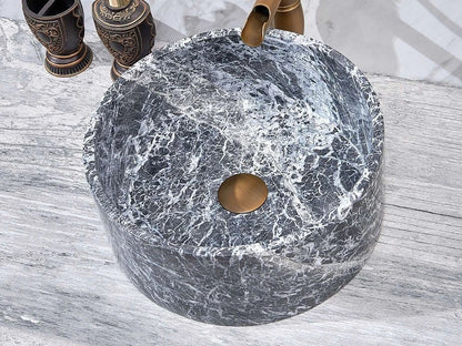 Natural Stone Marble Basin 370*370*150