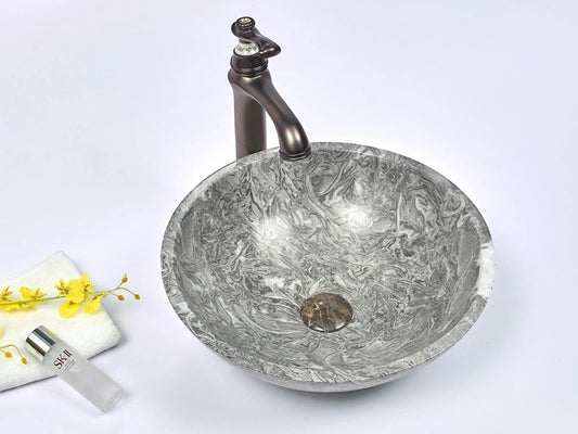 Natural Stone Marble Basin 420*420*140