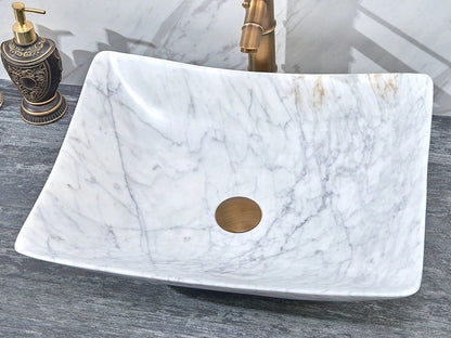 Natural Stone Marble Basin 500*400*135