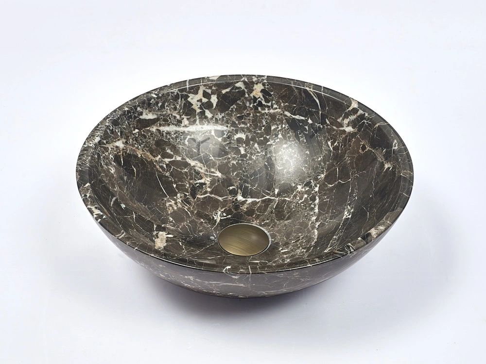 Natural Stone Marble Basin 420*420*140
