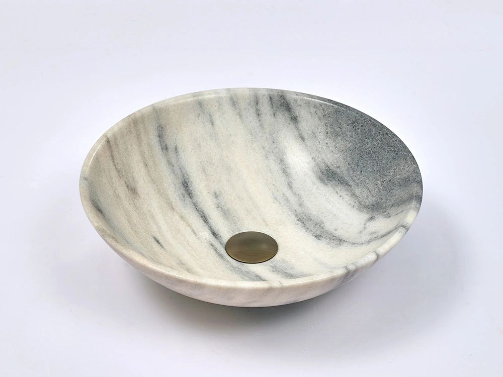 Natural Stone Marble Basin 420*420*140