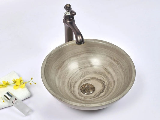 Natural Stone Marble Basin 420*420*140