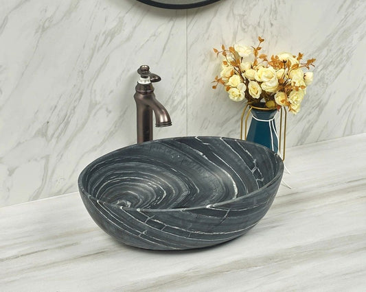 Natural Stone Marble Basin 510*380*155