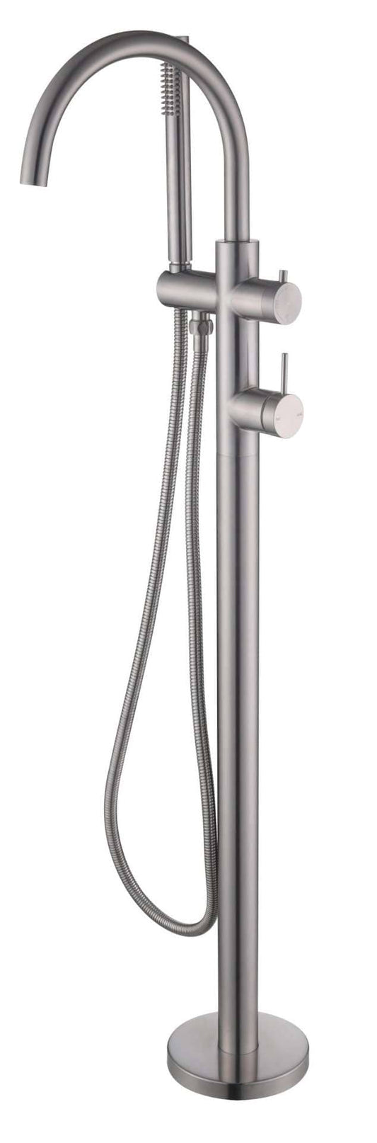 Mica Freestanding B/Spout - Mixer W/Hpiece - Brushed Nickel