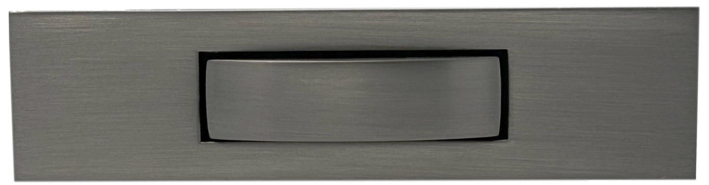 Push Lock Cabinet Handle - Gunmetal
