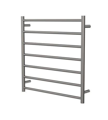 Allegra 7 Bar Heated Towel Rail - Gunmetal