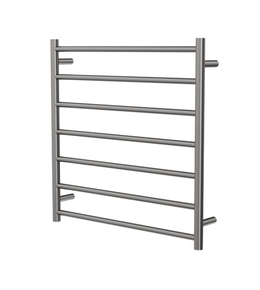 Allegra 7 Bar Heated Towel Rail - Gunmetal
