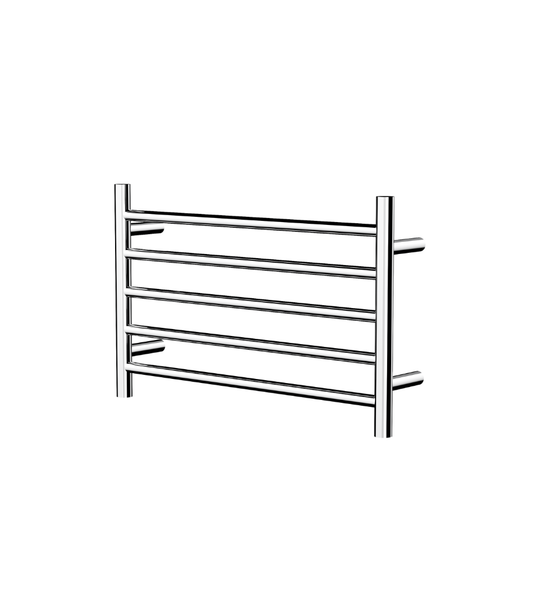 Allegra 5 Bar Heated Towel Rail - Chrome