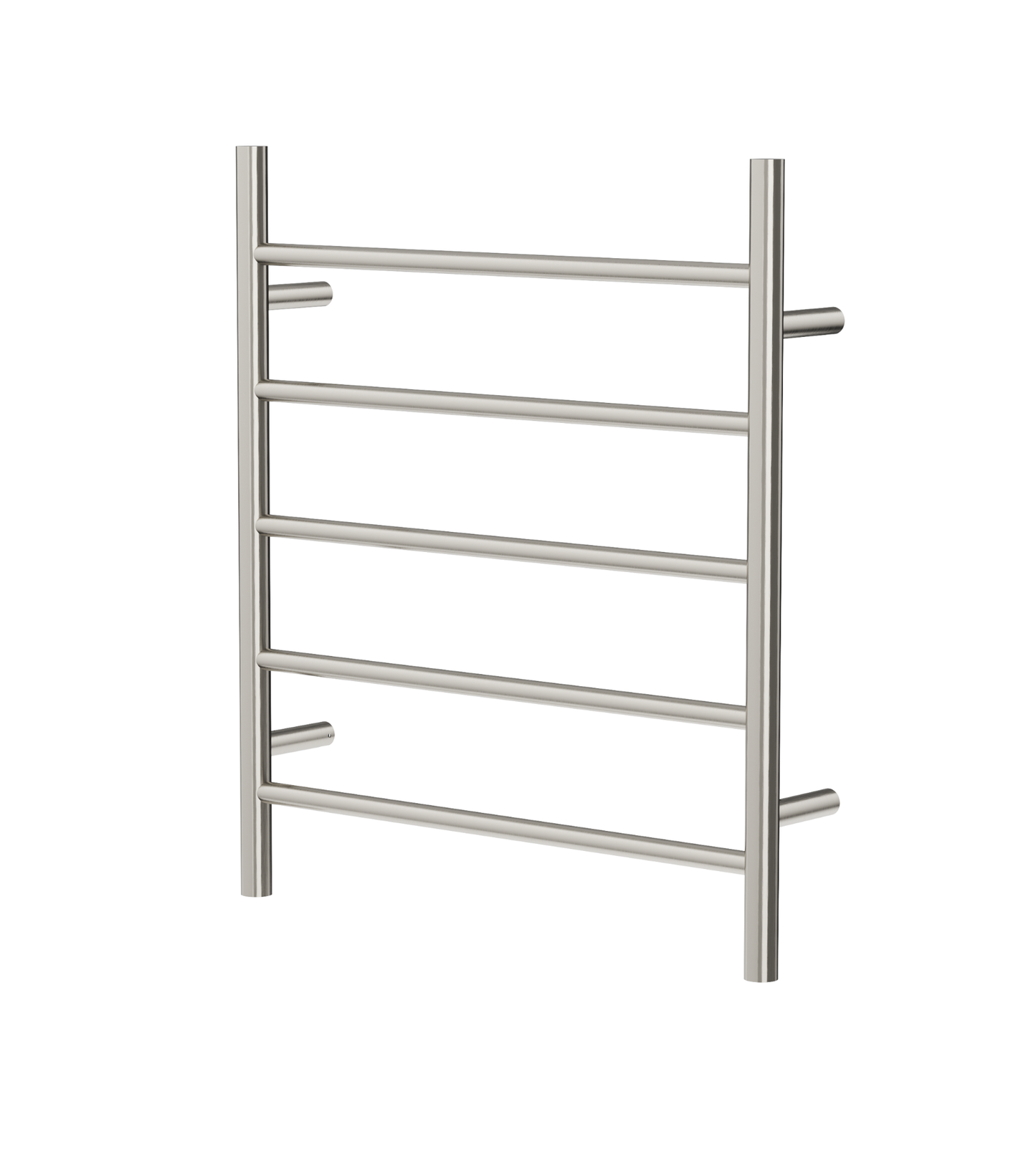 Avid 5 Bar Heated Towel Rail - Brushed Nickel