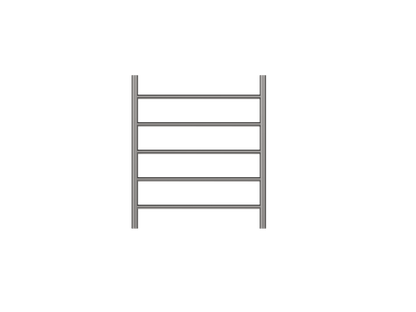 Avid 5 Bar Heated Towel Rail - Gunmetal