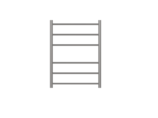Avid 6 Bar Heated Towel Rail - Gunmetal