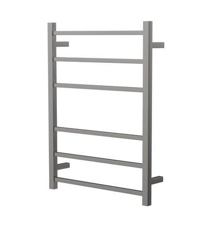 Spirit 6 Bar Heated Towel Rail - Gunmetal