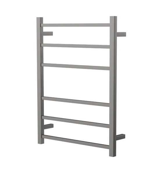 Spirit 6 Bar Heated Towel Rail - Gunmetal