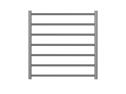 Allegra 7 Bar Heated Towel Rail - Gunmetal